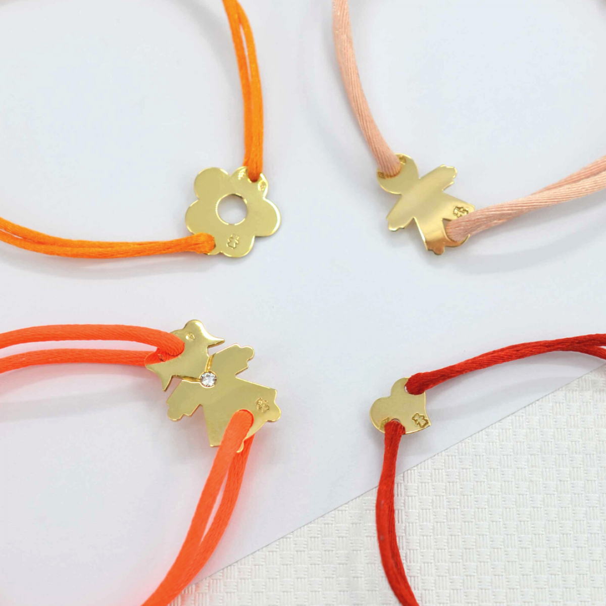 Bracelets cordon sur mesure 